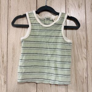 Easy Peasy Green Boys Tank Top 24M